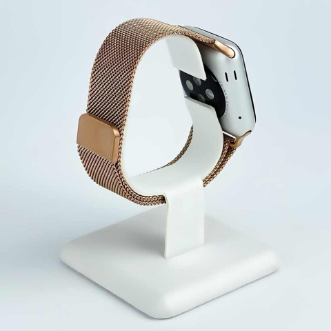 Ремешок на Apple watch 38/40/41mm Milanese Loop Band Golden